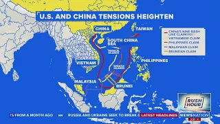 China accuses U.S. of trespassing in South China Sea  |  Rush Hour