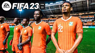 FIFA 23 Côte d'Ivoire vs Brésil | Champion 2024 | Ultra Realism Gameplay MOD 4K HDR