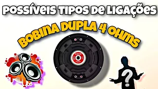 Quais Formas de Ligar Alto Falantes Bobina Dupla 4 Ohms