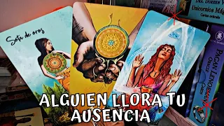 ALGUIEN  ESTÁ TAN OBSESIONAD@ QUE HASTA SUEÑA CONTIGO. HOY LLORA TU AUSENCIA #tarot