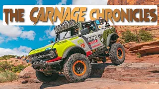 Ford Broncos (NEW and OLD) Rock Crawling in Moab, Utah// The Carnage Chronicles EP 5