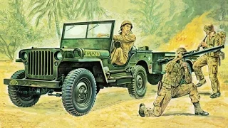 Обзор  Автомобиля "Willys MB Jeep" 1/35 Italeri + Фигурки