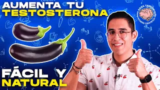 ¡INCREÍBLE! Así AUMENTAS tu TESTOSTERONA NATURALMENTE 🍆