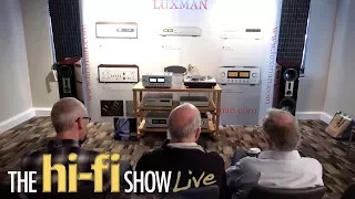 New Luxman L509X Integrated HiFi Amplifier Dali Epicon Room @ Hi-Fi Show Live 2017