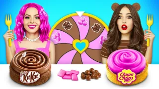 Chewing-gum VS Chocolat | Manger seulement du chocolat VS Bataille de soufflage par RATATA CHALLENGE