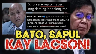 GUSTO NIYONG IPAH/YA SI PBBM AH! BAS@G KAYO NGAYON KAY LACSON!