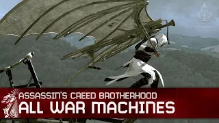 Assassin's Creed Brotherhood - All Leonardo's War Machines Walkthrough
