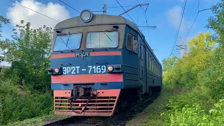 🇷🇺"Secret" train in closed city.  The place where the Soviet nuclear project was developed