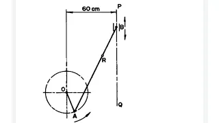 LOCUS OF A POINT - CRANK MECHANISM in | Technical drawing | Engineering drawing