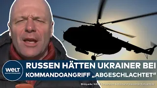 UKRAINE-KRIEG: Kommandoangriff bei Belgorod! Ukrainer versuchen sich mit Helikoptern festzusetzen