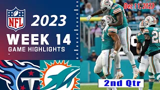 Tennessee Titans vs Miami Dolphins FULL GAME (12/11/23) | NFL Highlights Week 14