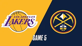 Los Angeles Lakers vs Denver Nuggets Game 5 LIVE | April 30, 2024