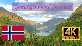 Norway : Geirangerfjord & Trollstigen Trip | 4K UHD