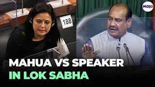 "Twitter Par Mere Bare Me Na Likhe, Accha Hoga" | Om Birla's Swipe At Mahua Moitra's Tweets | MOJO