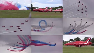 19/07/21 RIAT 2019 | Royal Air Force Red Arrows Flying Display at Day 3