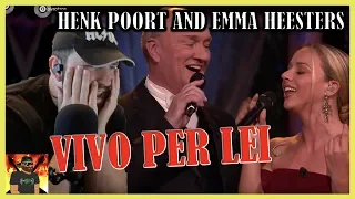 Mouth Agape! | Henk Poort & Emma Heesters - Vivo Per Lei | Beste Zangers | REACTION