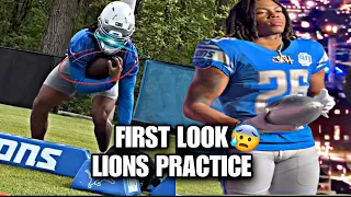 Glimpse of Jahmyr Gibbs @ Lions Rookie Minicamp 👀🔥 *First Look*