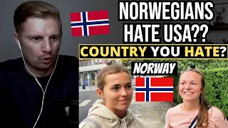 Reaction To Which Country Do You HATE The Most (NORWAY)