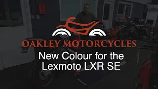 New Colour for the Lexmoto LXR SE