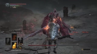 DARK SOULS 3 SL1 Slave Knight Gael Ringed City Soul level one challenge