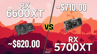 RX 6600 XT vs RX 5700 XT Tested in 15 Games | Highest Settings | 1080p | 1440p |