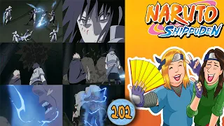 "Racing Lightning"!!!!  episode 202 naruto shippuden reaction naruto reaction