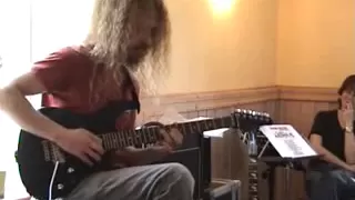 Guthrie Govan playing "Donna Lee" bebop song by Charlie Parker