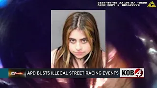 Albuquerque police break up 3 street racing events over the weekend