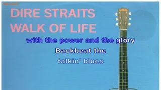 Dire Straits - Walk of life (Instrumental, BV, Lyrics, Karaoke)