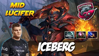 ICEBERG MID DOOM - LUCIFER CARRY - Dota 2 Pro Gameplay [Watch & Learn]