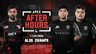 APEX AFTER HOURS LIVE FROM ALGS CHAMPIONSHIPS IN BIRMINGHAM FT. SNIP3DOWN, STRAFINGFLAME AND VOLTIC