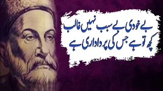 Mirza Ghalib Famous Poetry Collection |mirza Ghalib Best Poetry In Urdu|  Best Urdu poetry