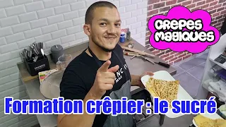 Formation crêpier (1/2) : les crêpes sucrées