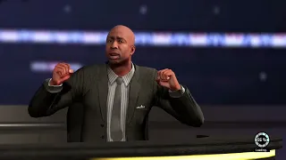 NBA 2K16 Ernie Johnson's Head Falls Off