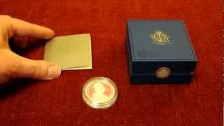 The Queen's Diamond Jubilee UK Silver proof Coin 1952 to 2012. Detailed Review. Double-headed.