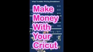 Make Money with your Cricut! #shorts