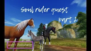 THE DARK RIDER RETURNS?! | Soul rider quests pt 2 | Star Stable