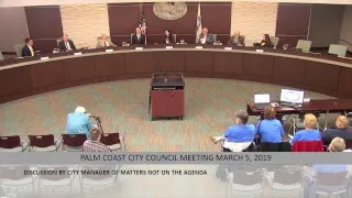 City Council Business Meeting March 5th, 2019