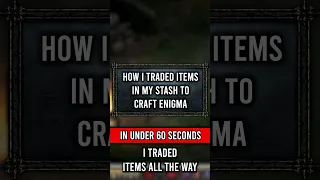 Trading Items From My Stash to Craft An ENIGMA in Diablo 2 Resurrected