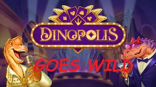 DINOPOLIS SLOT GOES INSANE | Amazing Bonus Game