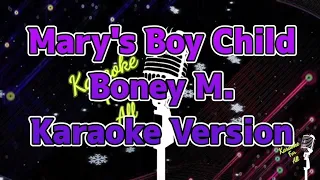 Mary's Boy Child - Boney M (Karaoke Version)