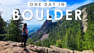 ONE DAY in BOULDER Colorado | Things to DO, EAT & SEE