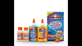 Elmer's Color Changing Slime - PART 1!! Quarantine Crafts