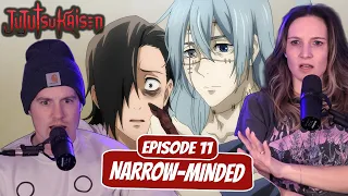 THINGS GET BAD FAST! | Jujutsu Kaisen Newlyweds Reaction | Ep 11, "Narrow-Minded”