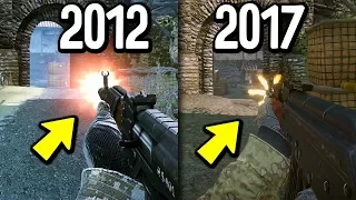 КАКИМ БЫЛО ОРУЖИЕ WARFACE В 2012 ГОДУ? СРАВНЕНИЕ ОРУЖИЯ WARFACE 2012 и 2017