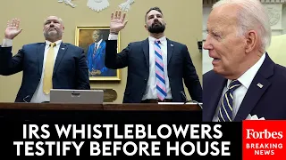 BREAKING NEWS: IRS Whistleblowers Testify To House About Biden Criminal Investigation—Part 1