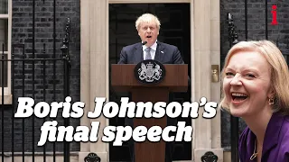 Boris Johnson's farewell speech in full before he resigns as PM and hands over to Liz Truss