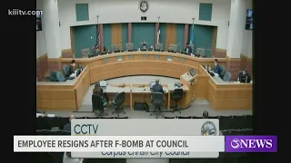 City employee apologizes, resigns after using profanity during council meeting