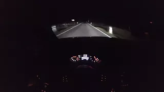 2017 A 45 Facelift 381hp AMG FAST DRIVE AT NIGHT POV