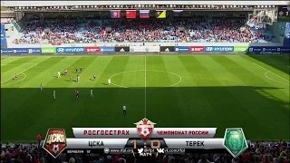 Highlights CSKA vs Terek (1-0) | RPL 2015/16